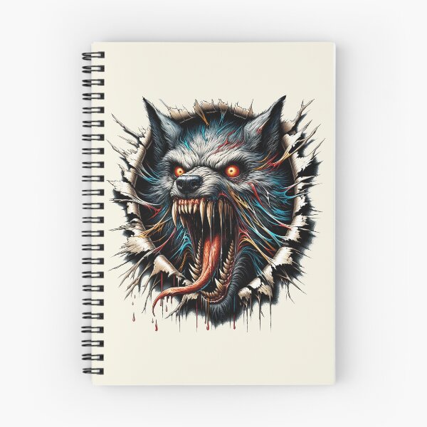 Item preview, Snarling Zombie Wolf designed and sold by bunnyboiler.