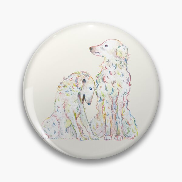 Item preview, Copy of Rainbow Borzois - Cream Background designed and sold by VaguelyOriginal.