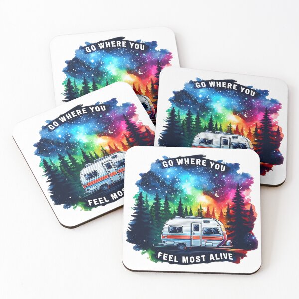 Item preview, Starry Sky Wilderness RV Camping Adventure designed and sold by SportsT-Shirts.
