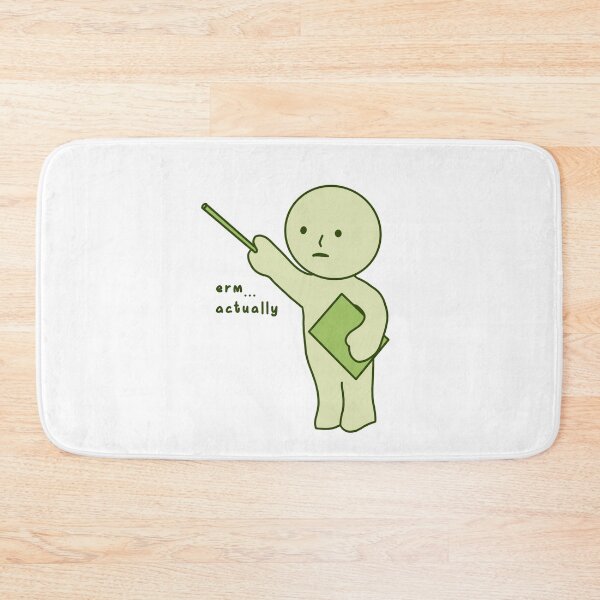 Item preview, erm... actually meme smiski sticker designed and sold by simpleactivist.