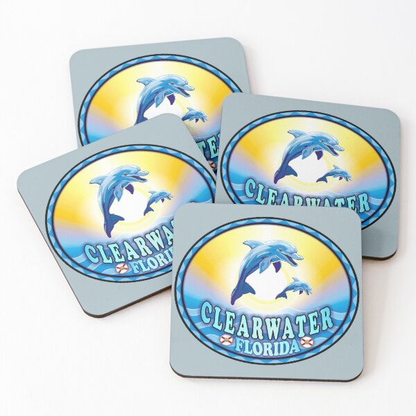 Item preview, Clearwater Beach Fl dolphins designed and sold by antonietta40.