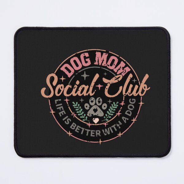 Item preview, Distressed Dog Mom Social Club designed and sold by AlienOccupation.