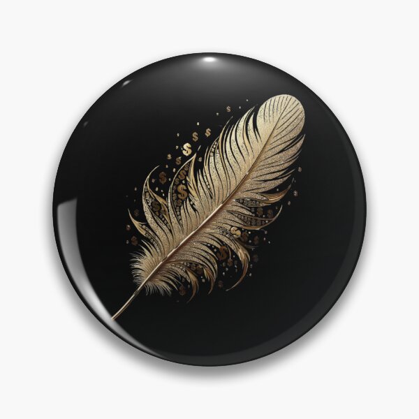 Item preview, Golden Feather designed and sold by Estamp-you.