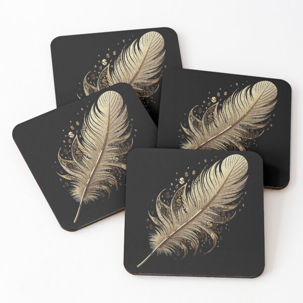 Item preview, Golden Feather designed and sold by Estamp-you.
