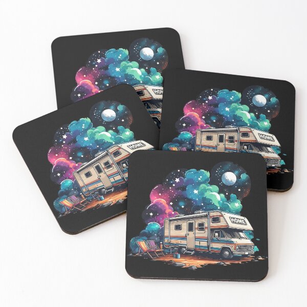 Item preview, RV Camping Adventure Under Cosmic Sky designed and sold by SportsT-Shirts.
