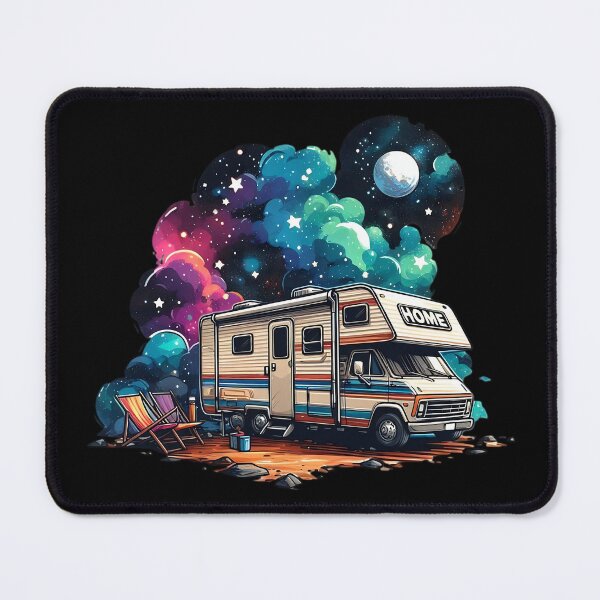 Item preview, RV Camping Adventure Under Cosmic Sky designed and sold by SportsT-Shirts.