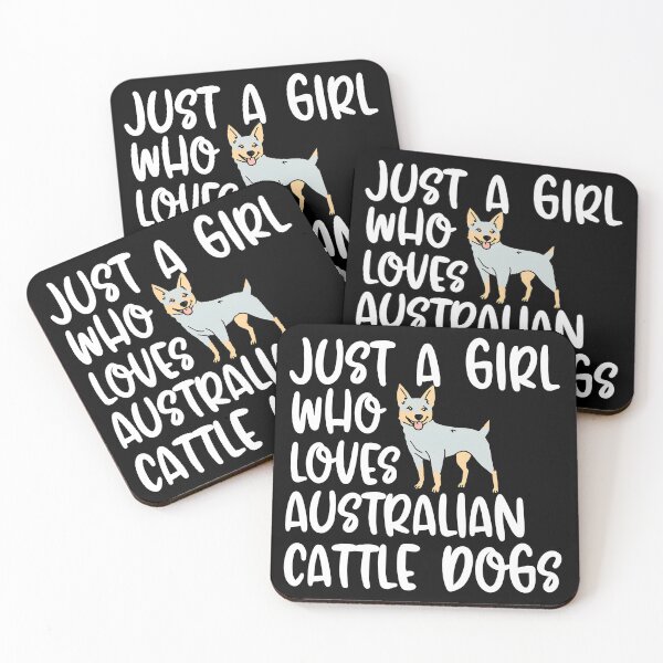 Item preview, Just A Girl Who Loves Australian Cattle Dogs designed and sold by TheAnimalZ00.