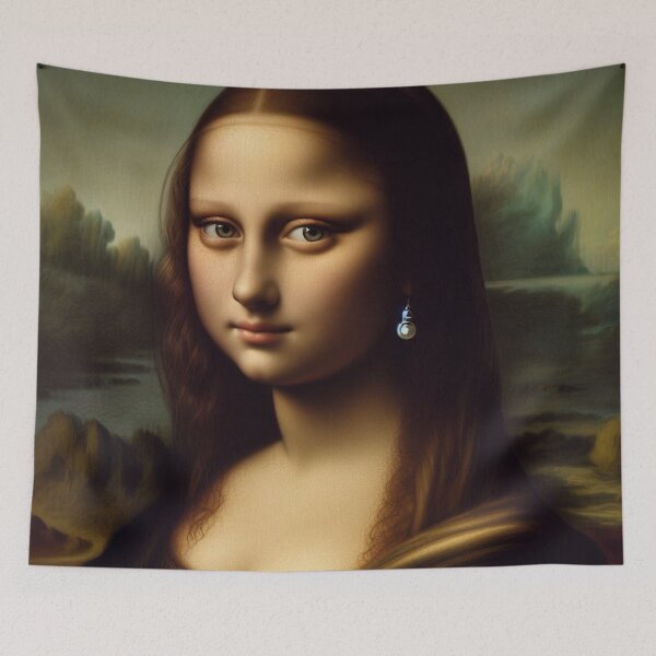 Item preview, Mona Lisa | Enigma of Serenity designed and sold by DJ-Portable.