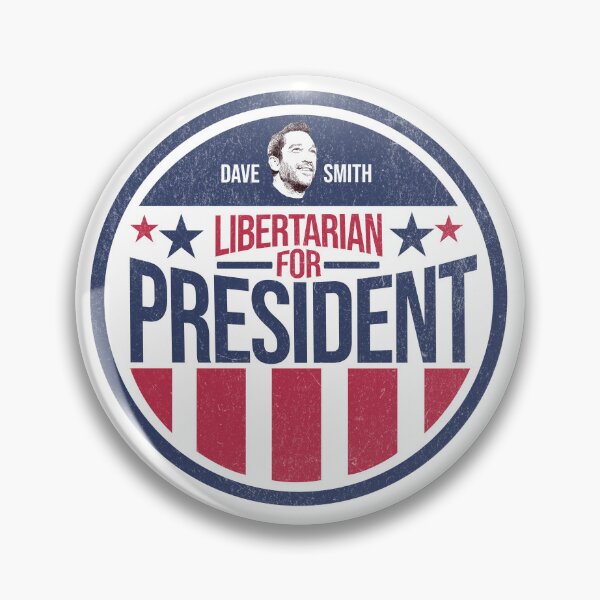 Item preview, Libertarian Mises Caucus Dave Smith for President Logo designed and sold by The Masked Designer.