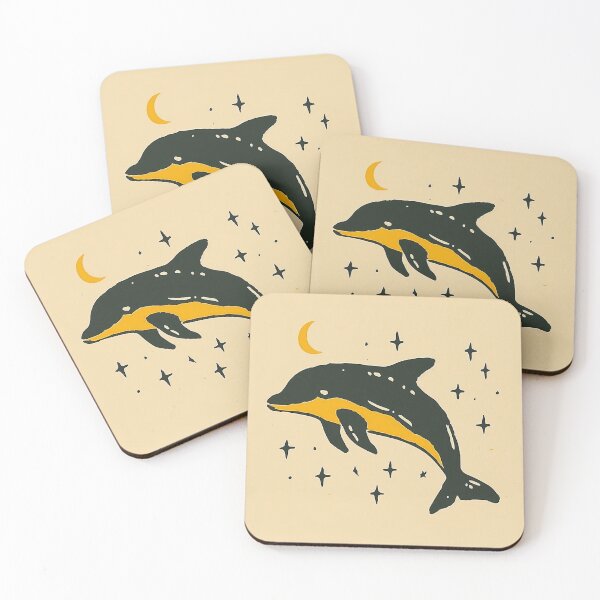 Item preview, Stellar Dolphin Night designed and sold by StarmanArts.