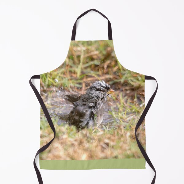 Item preview, A Puddle of Water Makes a Good Birdbath designed and sold by CarolM.