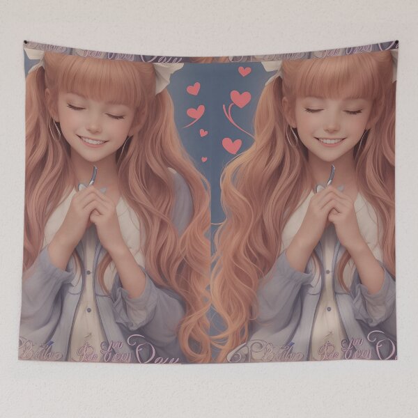 Item preview, Teenager praying for love and prosperity fashion style designed and sold by Carlos Gudino.