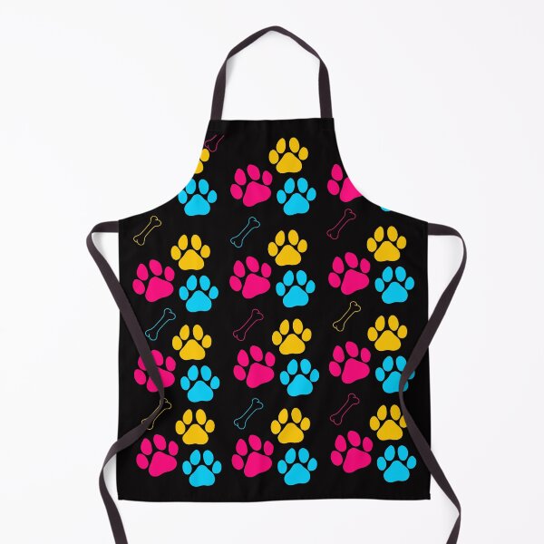 Item preview, Colorful Dog Paw Print And Accessories. designed and sold by GodsTea.