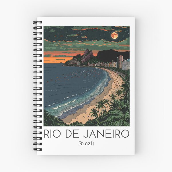 Item preview, A Pop Art Travel Print of Rio de Janeiro - Brazil designed and sold by StudioRedKoala.
