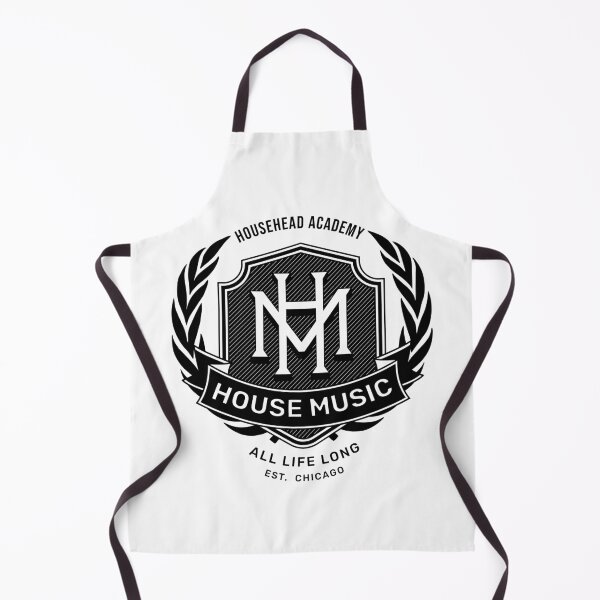 Item preview, HOUSE MUSIC  - Househead Academy (black/grey)  designed and sold by Discothreadz.