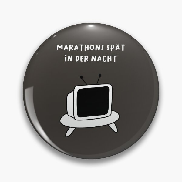 Item preview, Späte Nachtmarathons | Cute TV Illustration designed and sold by RM-Journey.