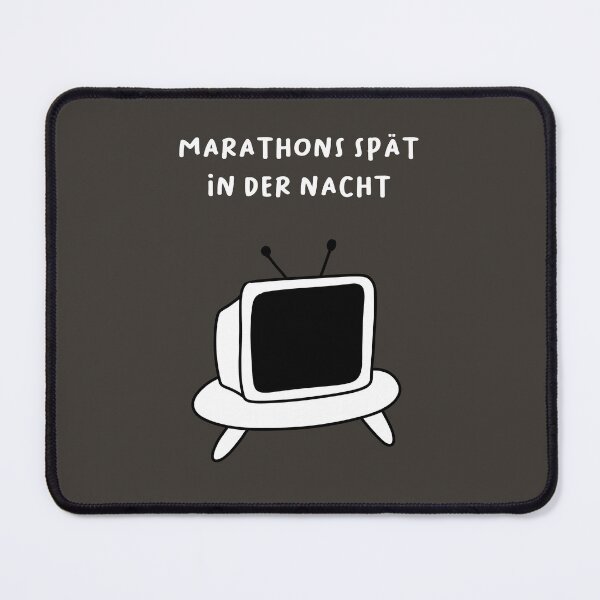 Item preview, Späte Nachtmarathons | Cute TV Illustration designed and sold by RM-Journey.