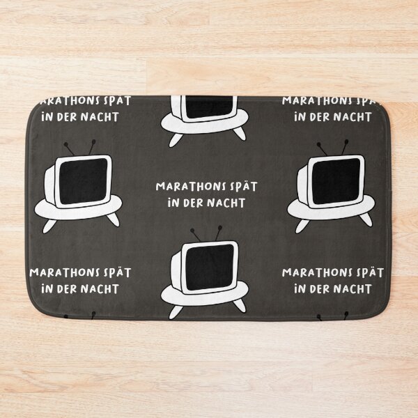 Item preview, Späte Nachtmarathons | Cute TV Illustration designed and sold by RM-Journey.