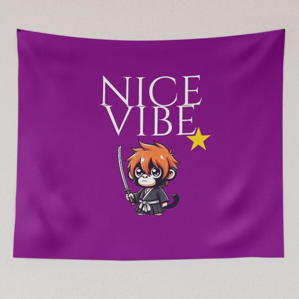 Item preview, Bleach Nice Vibe Monkey designed and sold by LemuellTrends.