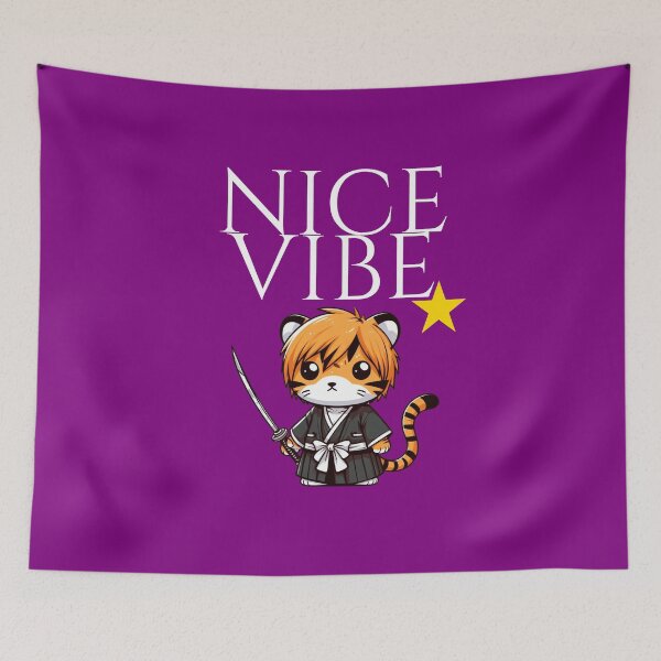 Item preview, Bleach Nice Vibe Tiger designed and sold by LemuellTrends.