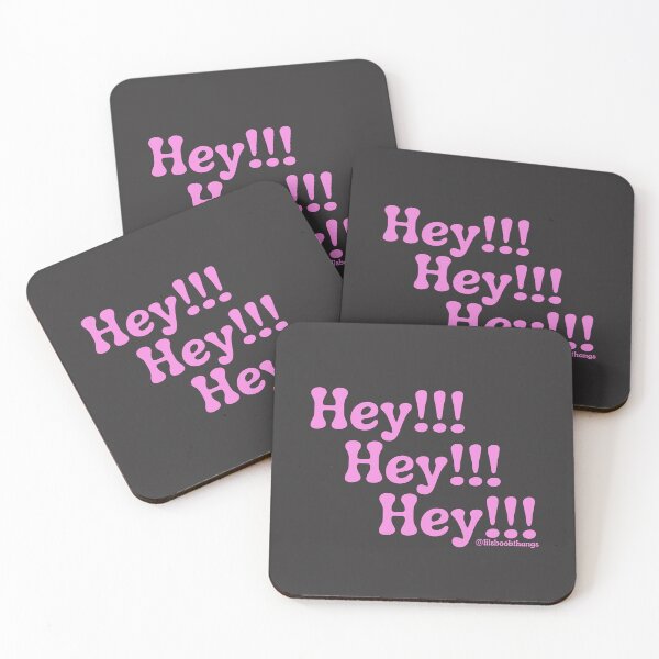 Artikelvorschau, Hey, hey, hey! v2b, rosa | @lilsboobthangs entworfen und verkauft von lilsboobthangs.