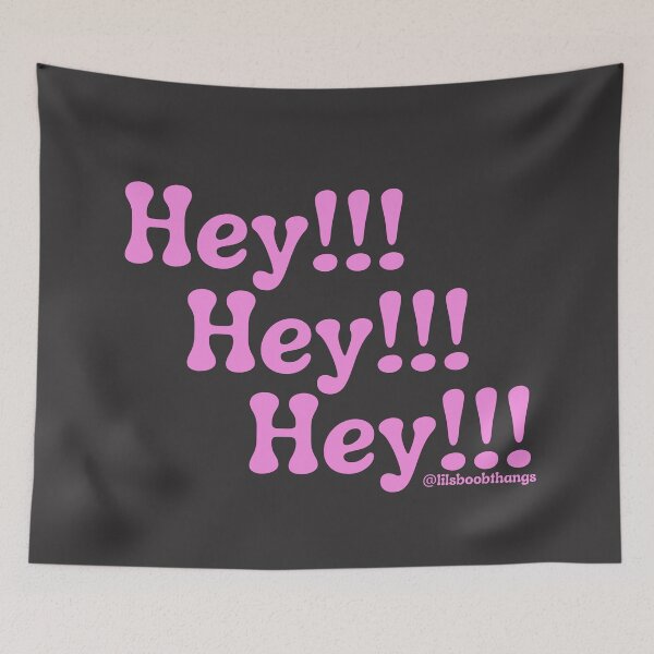 Item preview, Hey hey hey! v2b, pink | @lilsboobthangs designed and sold by lilsboobthangs.
