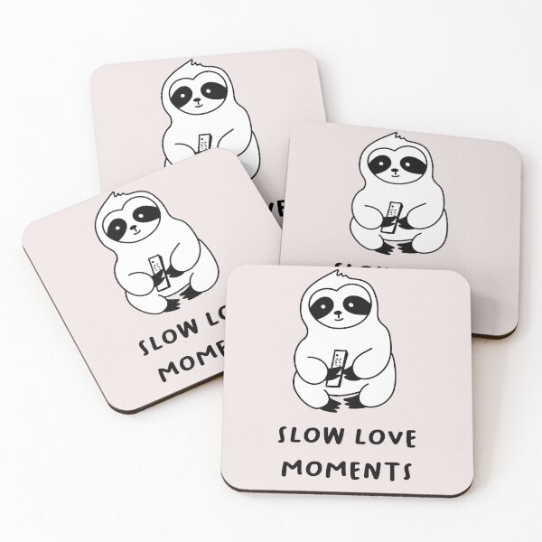 Item preview, Slow love moments | Cute Sloth Illustration designed and sold by RM-Journey.