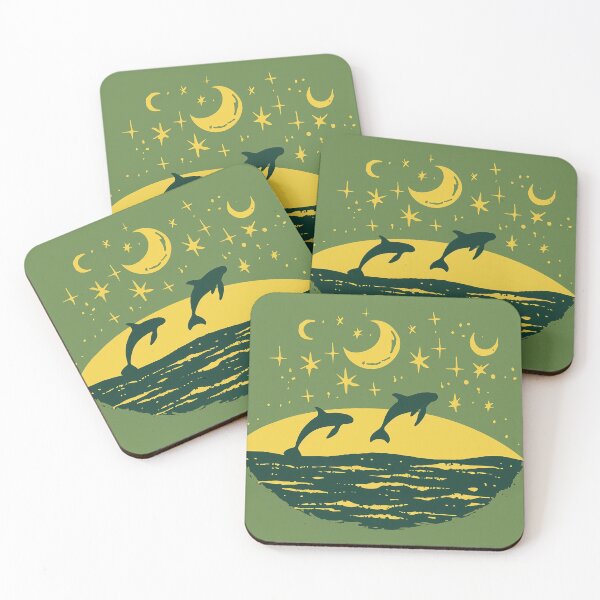 Item preview, Moonlit Dolphin Dance designed and sold by StarmanArts.