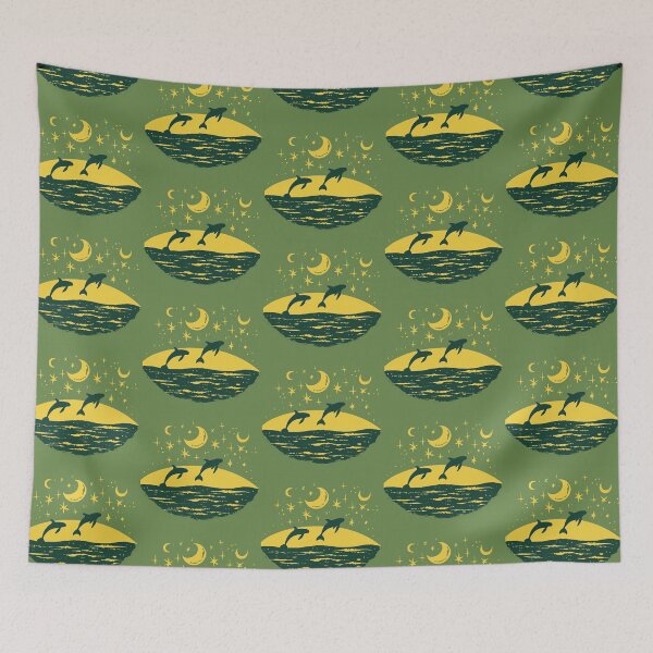 Item preview, Moonlit Dolphin Dance designed and sold by StarmanArts.