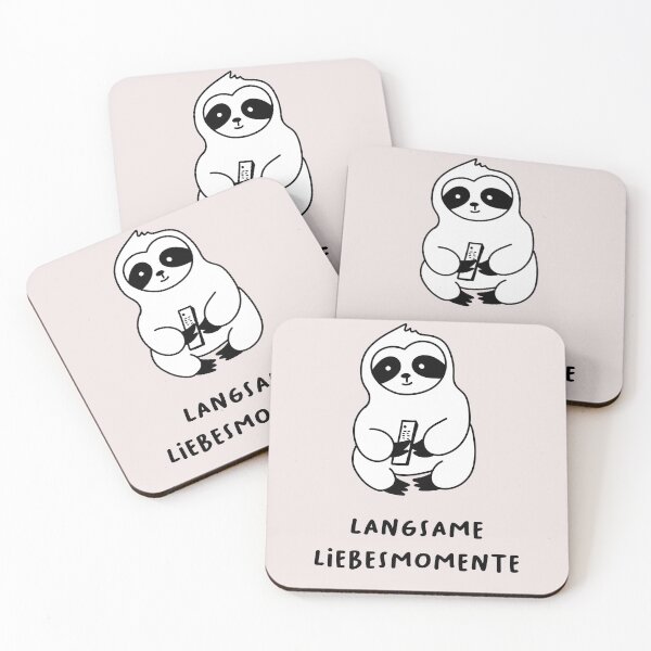 Item preview, Langsame Liebesmomente | Cute Sloth Illustration designed and sold by RM-Journey.