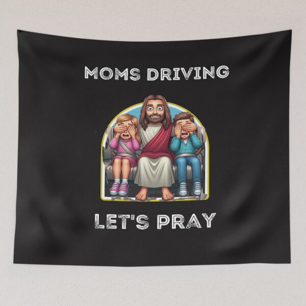 Item preview, Mom driving lets pray designed and sold by SeeingBeyond.