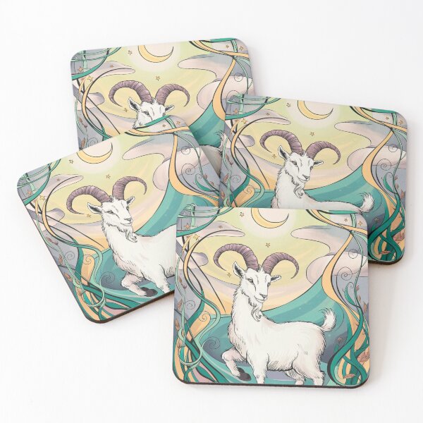 Item preview, Capricorn Astrology. Moon in Capricorn, Zodiac sign, Capricorn symbol designed and sold by ZodiacWonders.