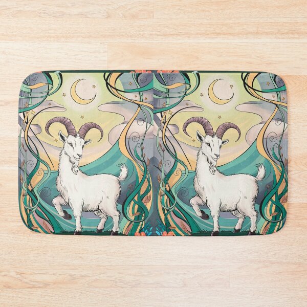 Item preview, Capricorn Astrology. Moon in Capricorn, Zodiac sign, Capricorn symbol designed and sold by ZodiacWonders.