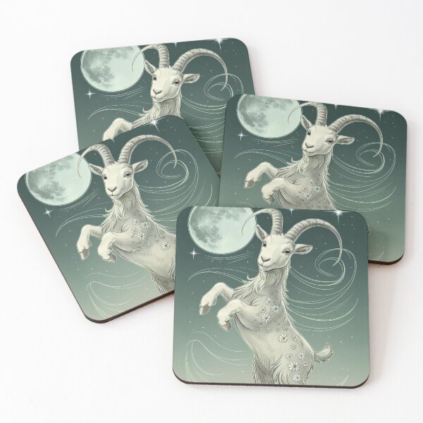 Item preview, Capricorn Astrology. Moon in Capricorn, Zodiac sign, Capricorn symbol designed and sold by ZodiacWonders.