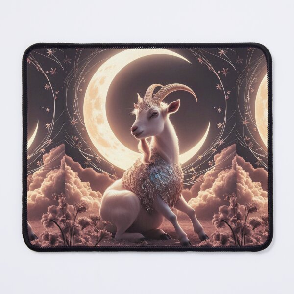 Item preview, Capricorn Astrology. Moon in Capricorn, Zodiac sign, Capricorn symbol designed and sold by ZodiacWonders.
