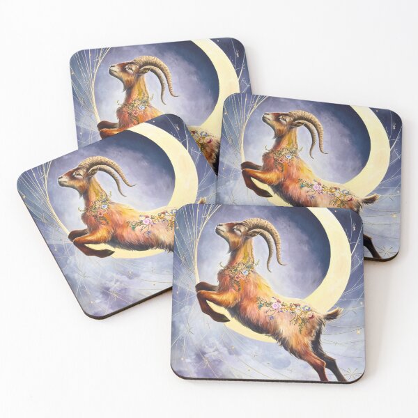 Artikelvorschau, Steinbock-Astrologie. Mond im Steinbock, Sternzeichen, Steinbock-Symbol entworfen und verkauft von ZodiacWonders.
