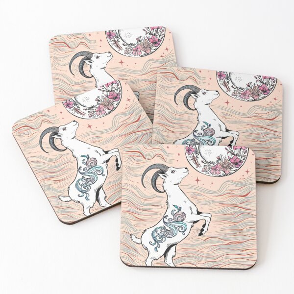 Item preview, Capricorn Astrology. Moon in Capricorn, Zodiac sign, Capricorn symbol designed and sold by ZodiacWonders.