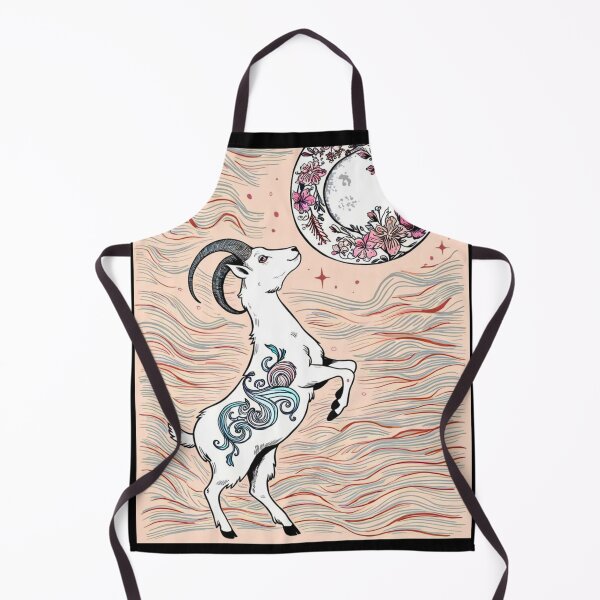 Item preview, Capricorn Astrology. Moon in Capricorn, Zodiac sign, Capricorn symbol designed and sold by ZodiacWonders.