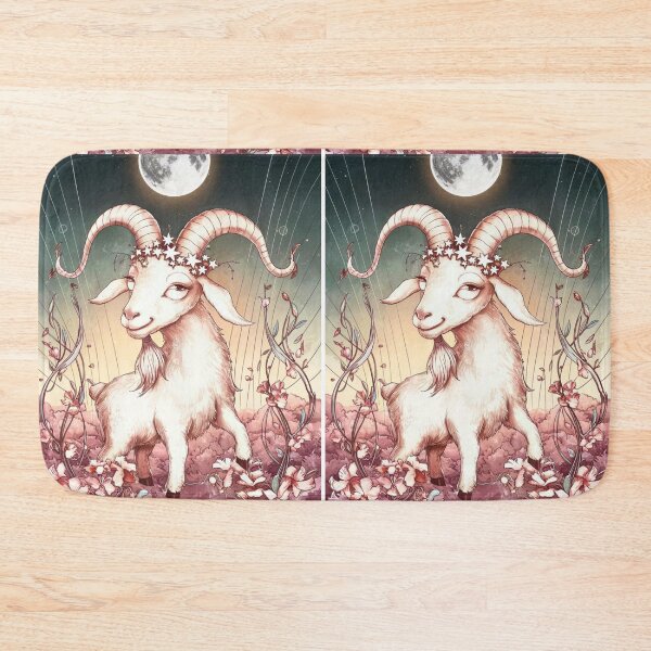 Item preview, Capricorn Astrology. Moon in Capricorn, Zodiac sign, Capricorn symbol designed and sold by ZodiacWonders.