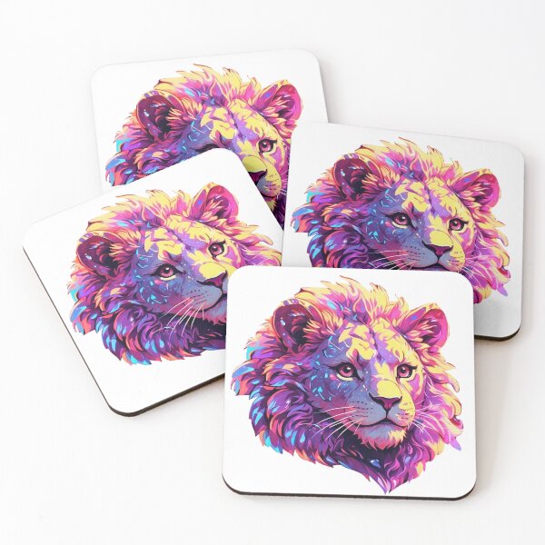Item preview, Lion face  designed and sold by LevCreates.