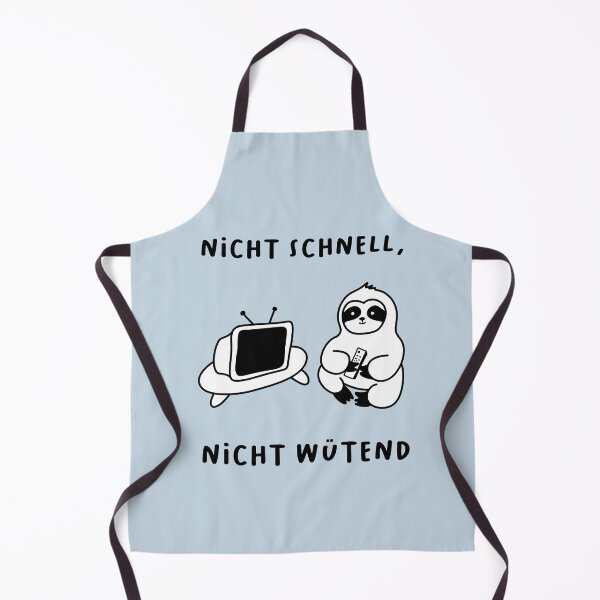Item preview, Nicht schnell, nicht wütend | Illustration of a Cute Sloth Watching TV designed and sold by RM-Journey.