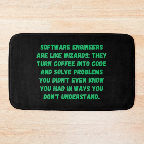 Item preview, software engineers are like wizards designed and sold by antonioma.