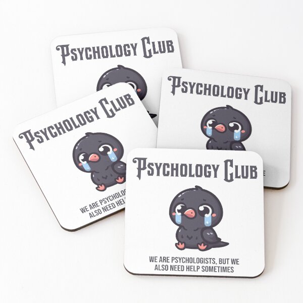 Item preview, Psychology Club Crow designed and sold by LemuellTrends.