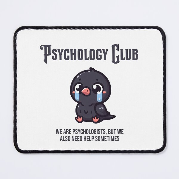 Item preview, Psychology Club Crow designed and sold by LemuellTrends.