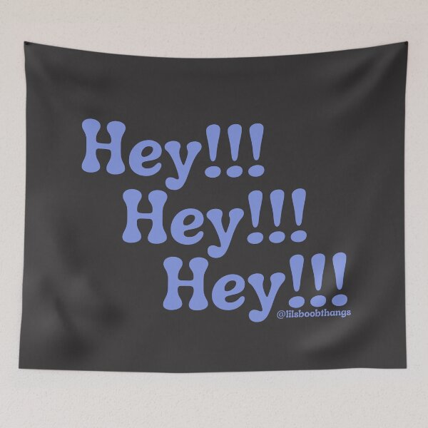 Item preview, Hey hey hey! v15b, blue/purple | @lilsboobthangs designed and sold by lilsboobthangs.