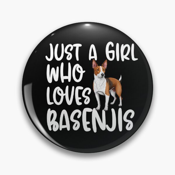 Item preview, Just A Girl Who Loves Basenjis designed and sold by TheAnimalZ00.