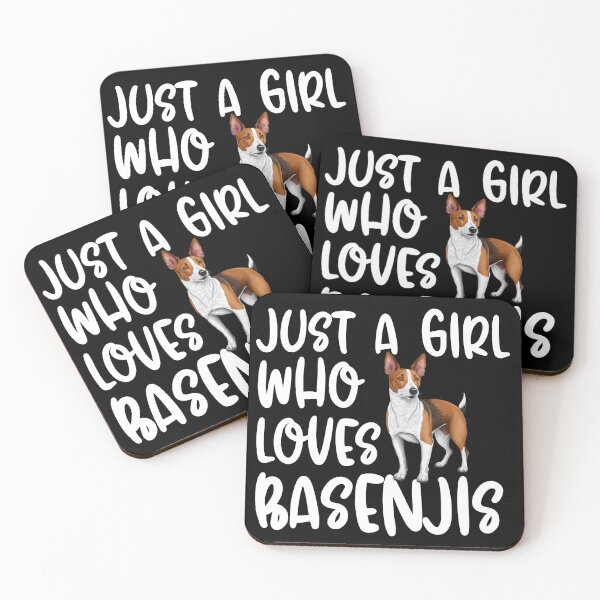 Item preview, Just A Girl Who Loves Basenjis designed and sold by TheAnimalZ00.
