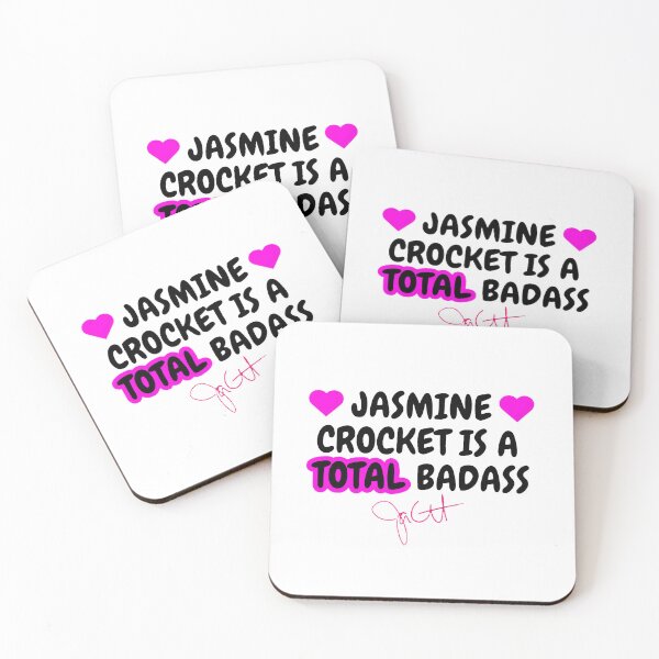 Item preview, Design for JASMINE CROCKET IS A TOTAL BADASS designed and sold by 1Trend-Corner.
