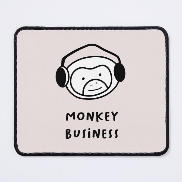 Item preview, Monkey Business | Cute Monkey Illustration designed and sold by RM-Journey.