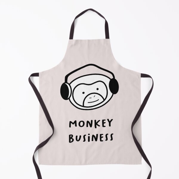 Item preview, Monkey Business | Cute Monkey Illustration designed and sold by RM-Journey.